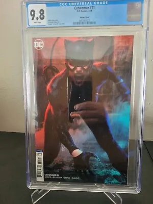 Buy Catwoman #11 Cgc 9.8 Graded Dc Comics 2019 Stanley Artgerm Lau Variant Cover • 54.35£