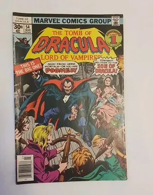Buy Tomb Of Dracula #54 Marvel Comic Book • 7.76£