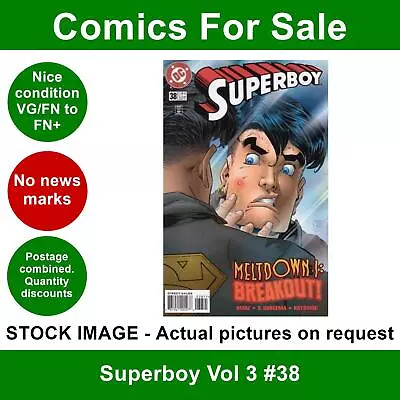 Buy DC Superboy Vol 3 #38 Comic - VG/FN+ 01 April 1997 • 3.49£