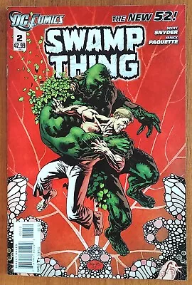 Buy Swamp Thing #2 - DC Comics 2nd Print Variant Cover 2011 Series • 6.99£