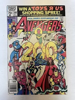 Buy The Avengers #200  1st App Marcus Immortus Ms. Marvel Leaves 1980 Marvel Comics • 11.61£