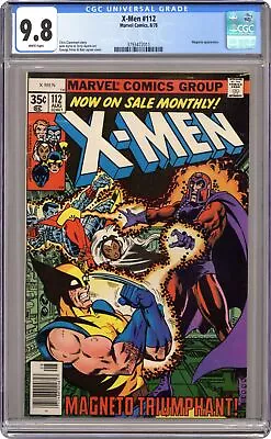Buy Uncanny X-Men #112 CGC 9.8 1978 3793472011 • 1,180.44£