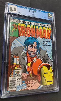 Buy Iron Man #128 Cgc 8.5 Demon In A Bottle Story Conclusion! Bob Layton Cover! • 85.57£