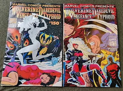 Buy Marvel Comics Presents Wolverine Daredevil Vengeance Typhoid #150 And #151 • 11.67£
