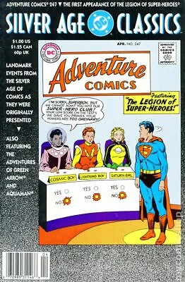 Buy DC Silver Age Classics Adventure Comics #247 FN/VF 7.0 1992 Stock Image • 6.52£