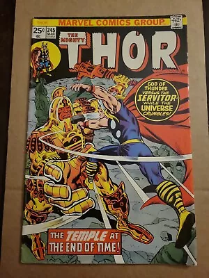 Buy Thor #245 FN/VF 1st App Of He Who Remains Aka Kang MVS Intact Marvel Comics 1976 • 23.33£
