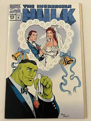 Buy The Incredible Hulk Issue #418-Frank Bells-Wedding Invitation Jun 1,1994 • 15.53£