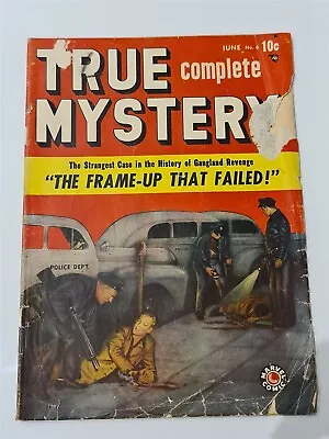Buy  True Complete Mystery #6 G- (1.8) June 1949 Marvel Comics See Description** • 24.99£