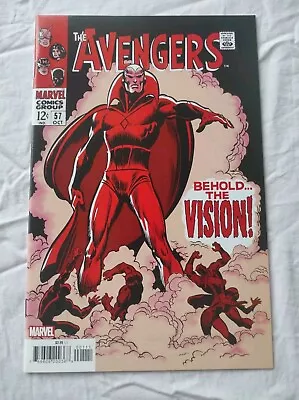 Buy Avengers #57 Facsimile, Vision 1st App • 10£