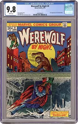 Buy Werewolf By Night #9 CGC 9.8 1973 4448298015 • 459.02£