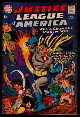 Buy DC Comics JUSTICE LEAGUE Of AMERICA #55 Justice Society FN 6.0 • 19.41£