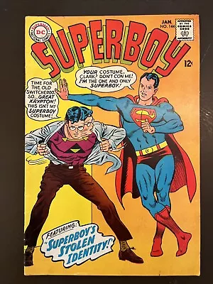 Buy Superboy #144 DC Comics 1968 • 7.76£