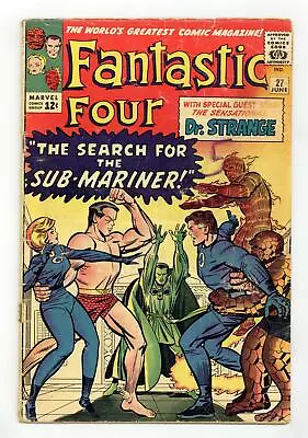 Buy Fantastic Four #27 FR/GD 1.5 1964 • 44.35£