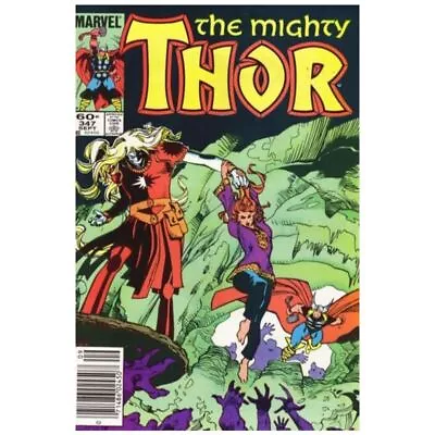 Buy Thor #347 Newsstand  - 1966 Series Marvel Comics Fine Minus [s: • 2.87£