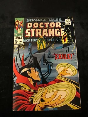 Buy Strange Tales #168 May 1968 LAST STRANGE/FURY MID TO HIGH GRADE • 27.18£