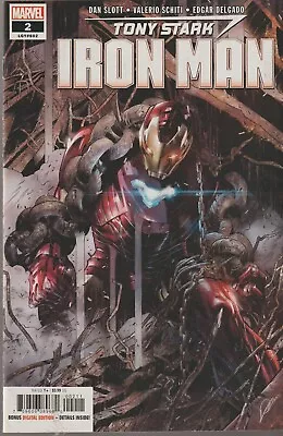 Buy Marvel Comics Tony Stark Iron Man #2 (2018) Vf+ • 2.25£