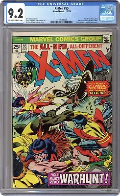 Buy Uncanny X-Men #95 CGC 9.2 1975 4159609002 • 365.01£