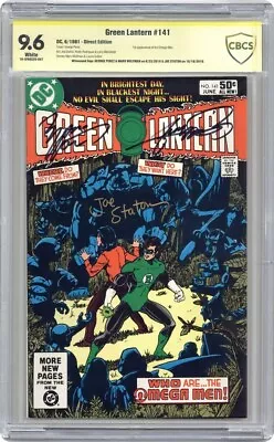 Buy Green Lantern # 141 1st App Omega Men Signed Perez Wolfman Staton CBCS 9.6 • 400£