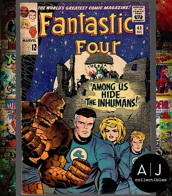 Buy Fantastic Four #45 VG/FN 5.0 (MARVEL) 1965 • 155.28£