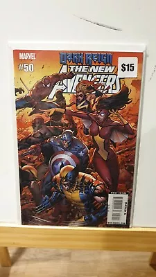 Buy The New Avengers #50 Dark Reign NM 1st Print Wraparound Bendis Tan Vol.1 • 4£