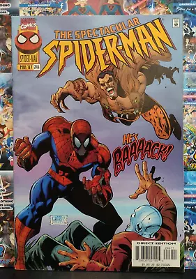 Buy The Spectacular Spider-Man #244 1997 1st Full Alexei Kravinoff Newsstand • 11.65£