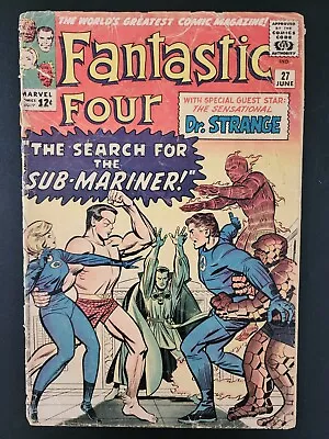 Buy Fantastic Four #27 (1.0) 1st Dr Strange W Fantastic Four • 19.44£