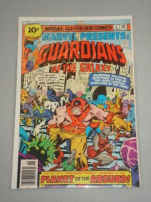 Buy Marvel Presents #5 Vol 1 Marvel Nm (9.4) Guardians Of The Galaxy June 1976 • 14.99£