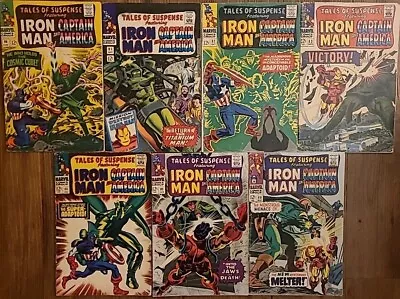 Buy Tales Of Suspense # 80, 81, 82, 83, 84, 85 & 89 (1966-1967, Marvel) • 58.25£