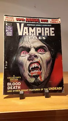 Buy Vintage Vampire Tales Annual #1 Marvel Morbius Collectors Edition • 20£