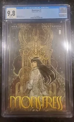 Buy - Monstress 1 Comic Image Marjorie Liu CGC 9.8 First Print • 132.02£