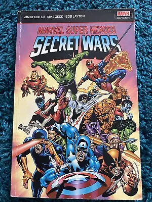 Buy Marvel Super Heroes Secret Wars Omnibus 2005 Graphic Novel • 12.50£