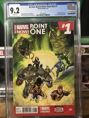 Buy All-New Marvel Now! Point One 1 Cgc 9.2 First Kamala Khan • 53.59£