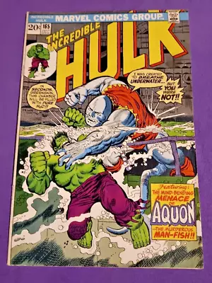 Buy Th Incredible HULK #165   1973 • 12.81£