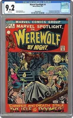 Buy Marvel Spotlight #4 CGC 9.2 1972 3849349007 • 225.22£