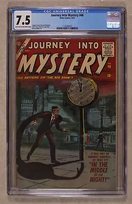 Buy Journey Into Mystery #46 CGC 7.5 1957 1135266013 • 640.70£