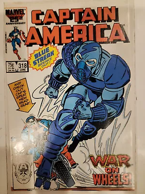 Buy Captain America #318: Blue Streak Death Adder (NM) • 6.99£