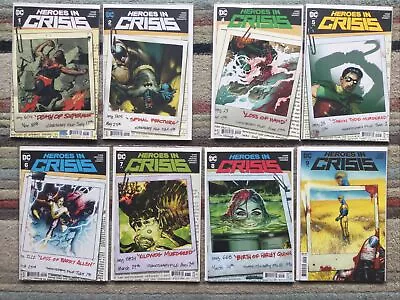 Buy Heroes In Crisis 1, 2 , 4-9 Variant Covers • 12£