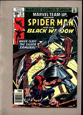 Buy Marvel Team-up #57_may 1977_very Fine_spider-man_black Widow_silver Samurai! • 1.20£