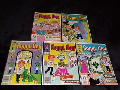 Buy Royal Roy 1 2 3 5 6 Marvel Star Comics Lot 1985 Newsstand Missing 4 • 23.29£