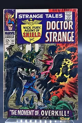 Buy Strange Tales #151 1st Steranko Art 1966 Marvel Comics 12 Cent Issue Nick Fury • 7.77£