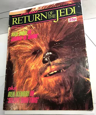 Buy Star Wars Return Of The Jedi No44 - Chu Bacca Cover  1984 Weekly UK Marvel Comic • 2.99£