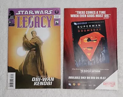 Buy Star Wars LEGACY #16 Comic 2 Copies 1st Darth Stryfe Cade Skywalker 2007 Obi-Wan • 26.37£