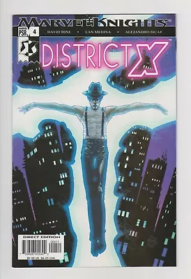 Buy District X #4 2004 VF 8.0 Marvel Knights • 3.30£