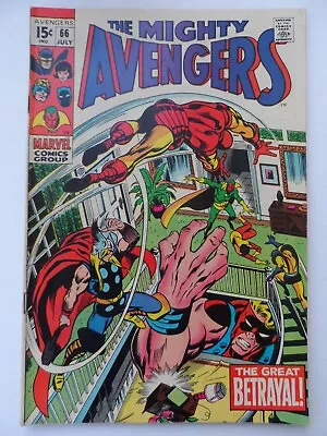 Buy Avengers #66 - 1st Appearance Adamantium! First 15 Cent Issue! Higher Grade • 26.37£