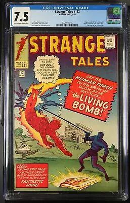 Buy Strange Tales #112 - Marvel Comics 1963 CGC 7.5 1st Appearance Of The Eel (Leopo • 271.04£