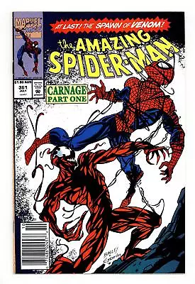 Buy Amazing Spider-Man Australian Price Variant #361 VF 8.0 1992 • 236.87£