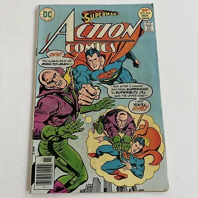 Buy Action Comics # 465 | LUTHOR ! BATMAN ! FLASH ! Curt Swan | DC Comics 1976 | VG • 2.32£