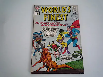 Buy WORLD'S FINEST No 124 - DC COMICS   1962 - 'The Mystery Of The Alien Super-Boy • 24.95£