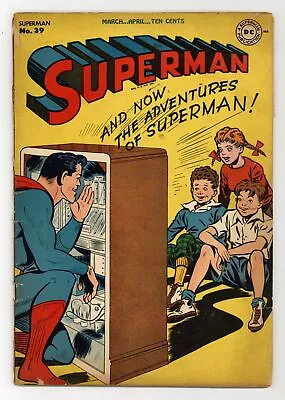 Buy Superman #39 FR/GD 1.5 1946 • 182.50£