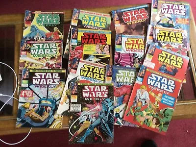 Buy 14 Star Wars Comics ( Ring Bind Holed) • 7.99£